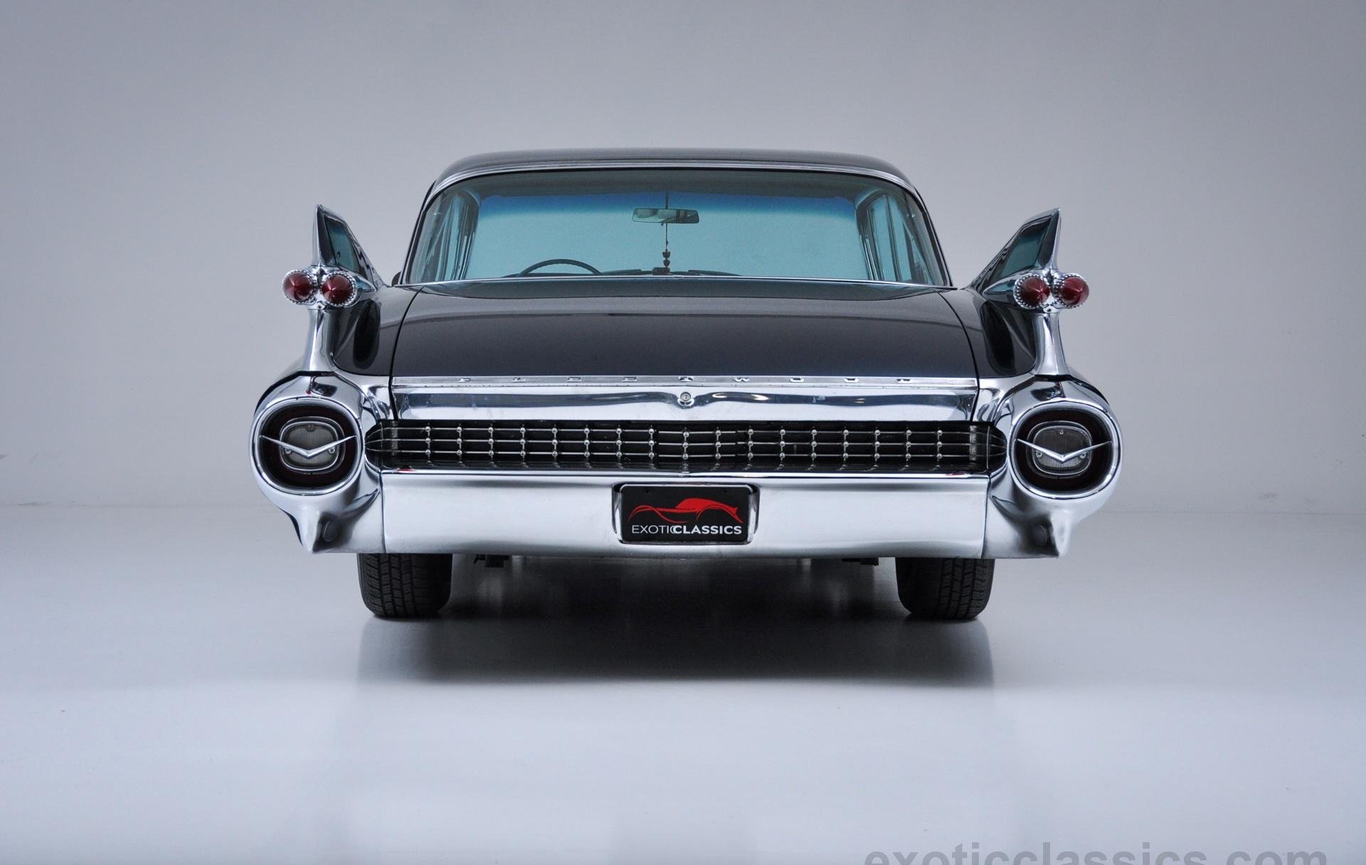 1959, Cadillac, Fleetwood, 60, Special, Sedan, Cars, Classic, Black Wallpaper