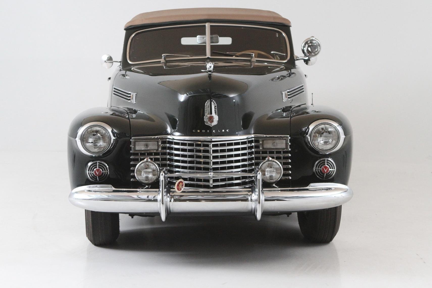 1941, Cadillac, Series, 62, Convertible, Coupe, Classic, Cars, Black Wallpaper