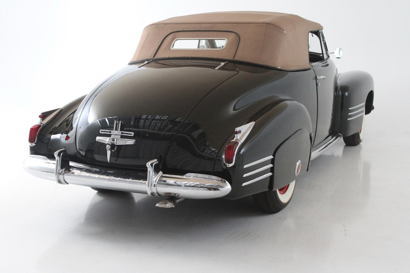 1941, Cadillac, Series, 62, Convertible, Coupe, Classic, Cars, Black Wallpaper