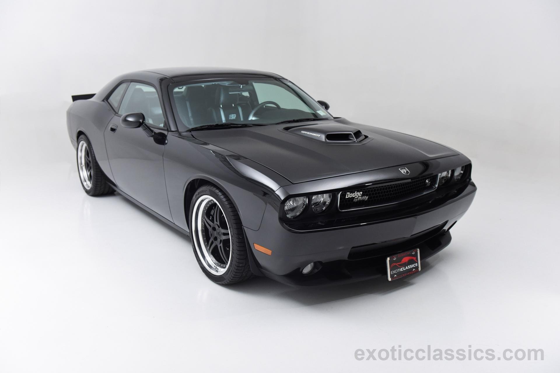 2010, Dodge, Challenger, Richard, Petty, Signature, Series, Cars, Black, Muscle Wallpaper