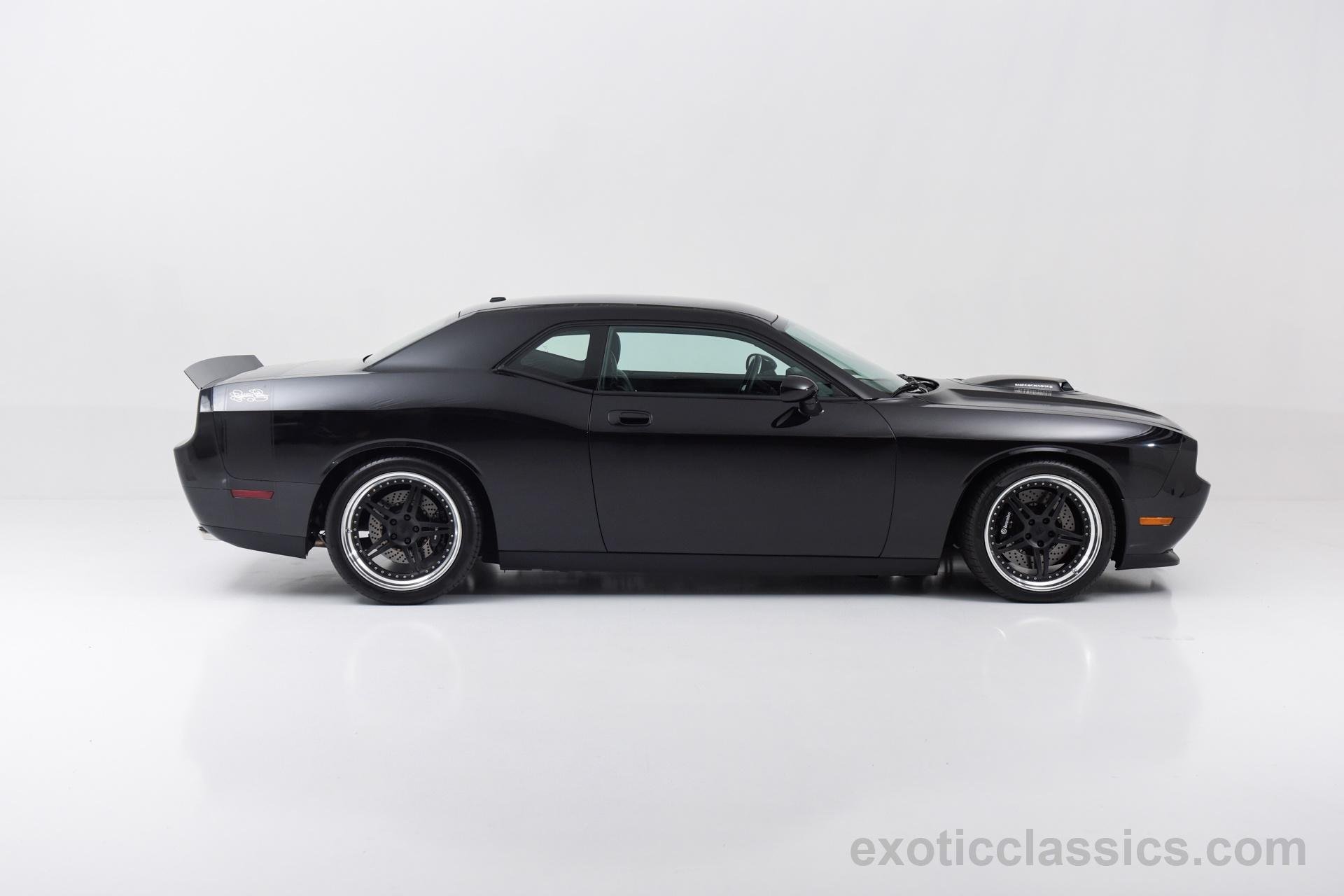 2010, Dodge, Challenger, Richard, Petty, Signature, Series, Cars, Black, Muscle Wallpaper