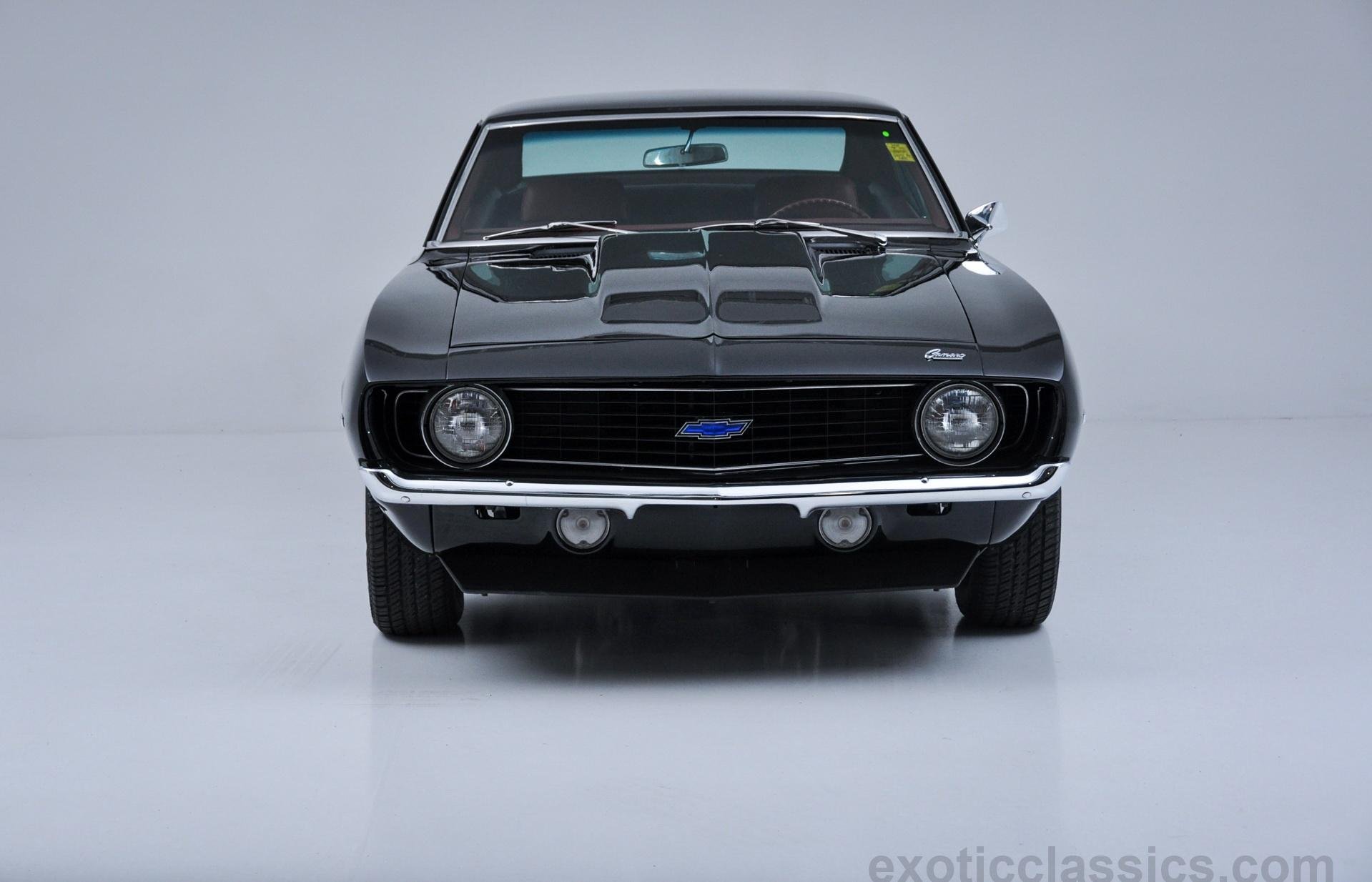 1969, Chevrolet, Camaro, Zl 1, Copo, Recreation, Coupe, Cars, Classic, Black Wallpaper