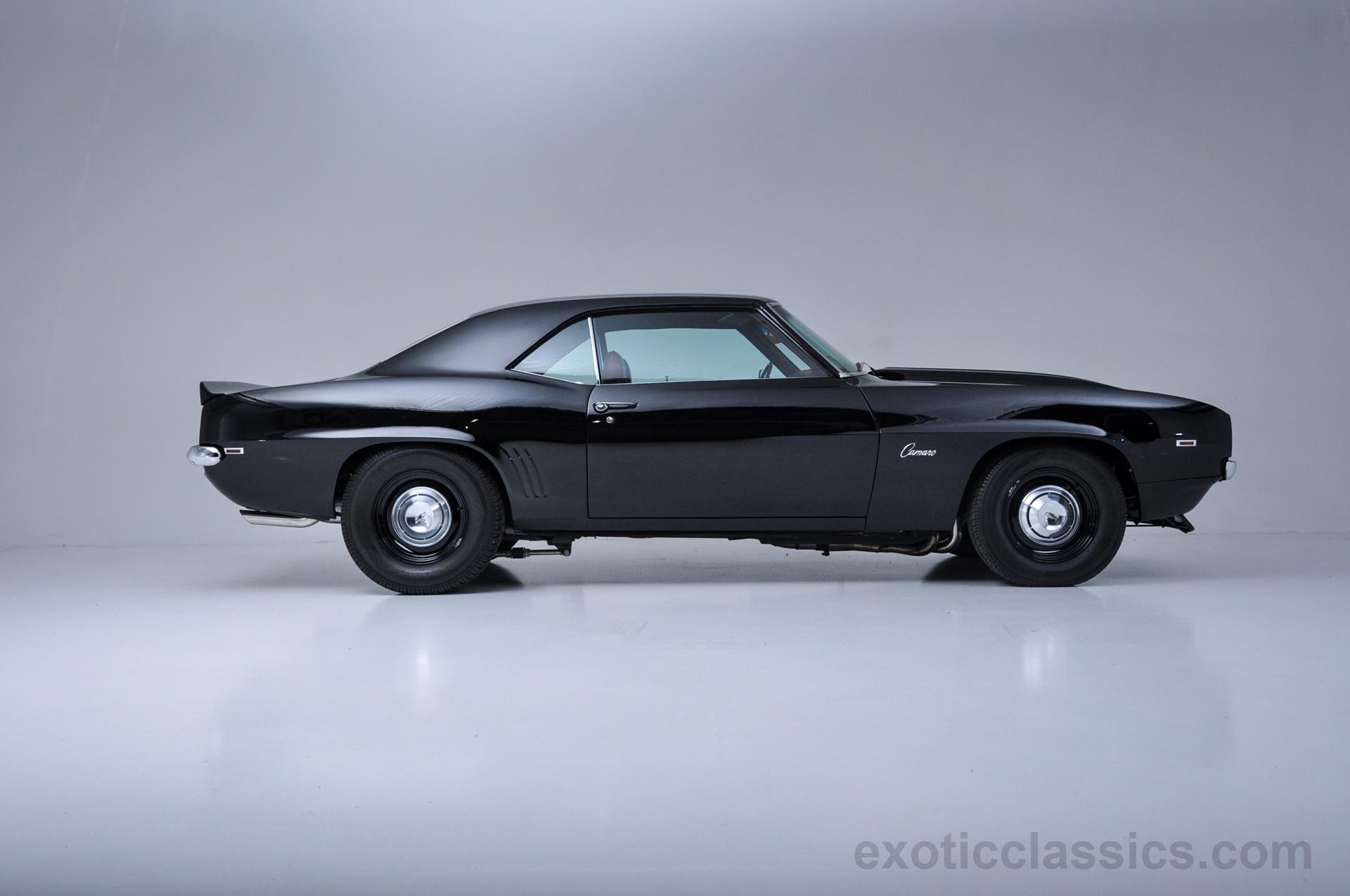 1969, Chevrolet, Camaro, Zl 1, Copo, Recreation, Coupe, Cars, Classic, Black Wallpaper
