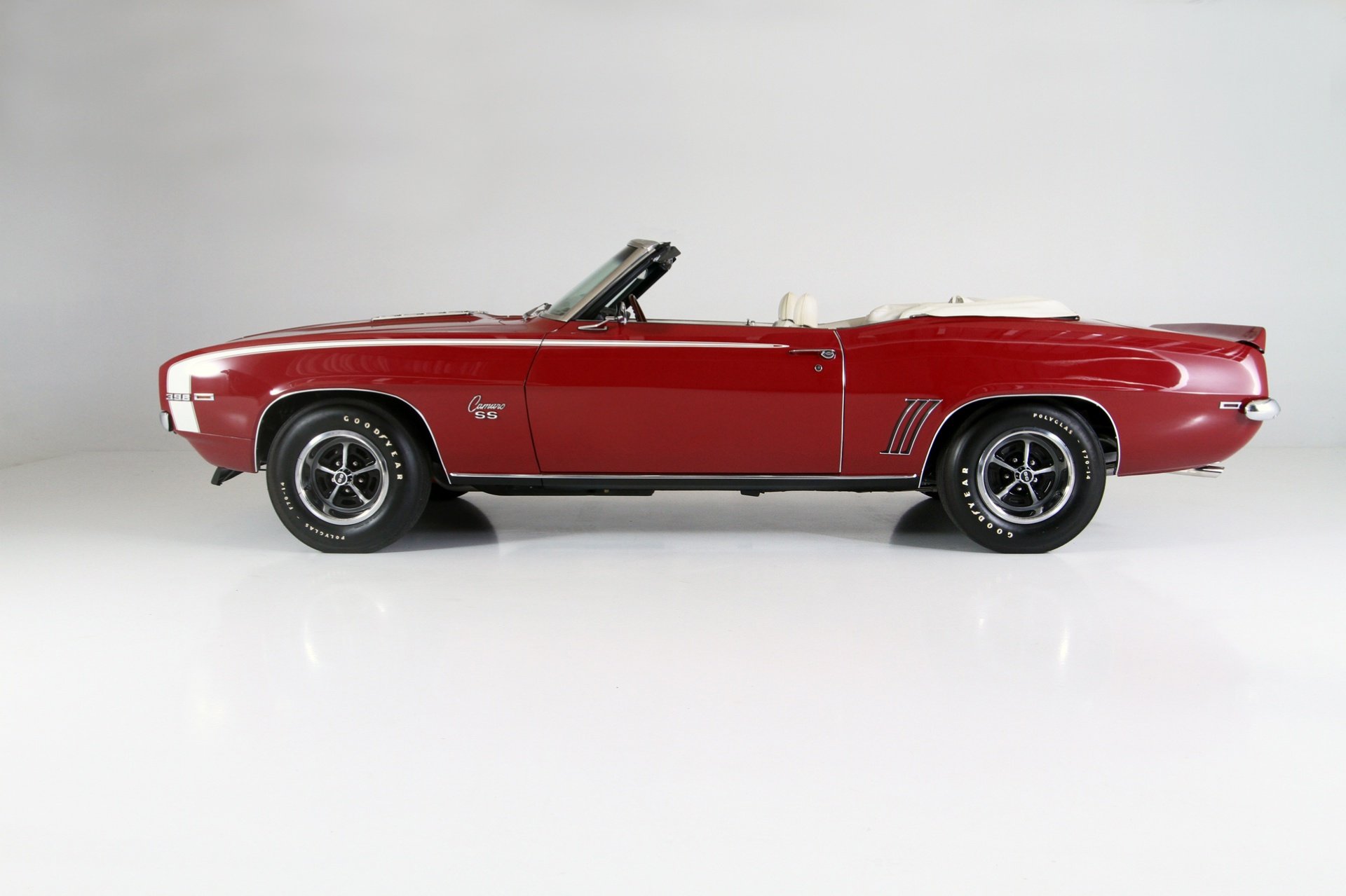 ss, 396, Convertible, Classic, Cars, Red Wallpaper