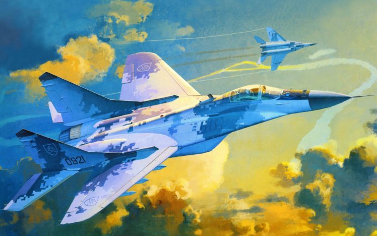fulcrum, Art, Mig 29a, Jets, Jet, Military, Russia, Soviet HD Wallpaper Desktop Background
