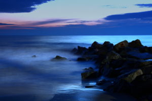 sea, Sunset, Rocks, Landscape
