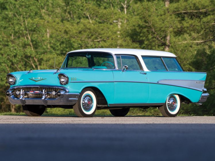 1957, Chevrolet, Bel, Air, Nomad, Wagon, Cars, Classic HD Wallpaper Desktop Background
