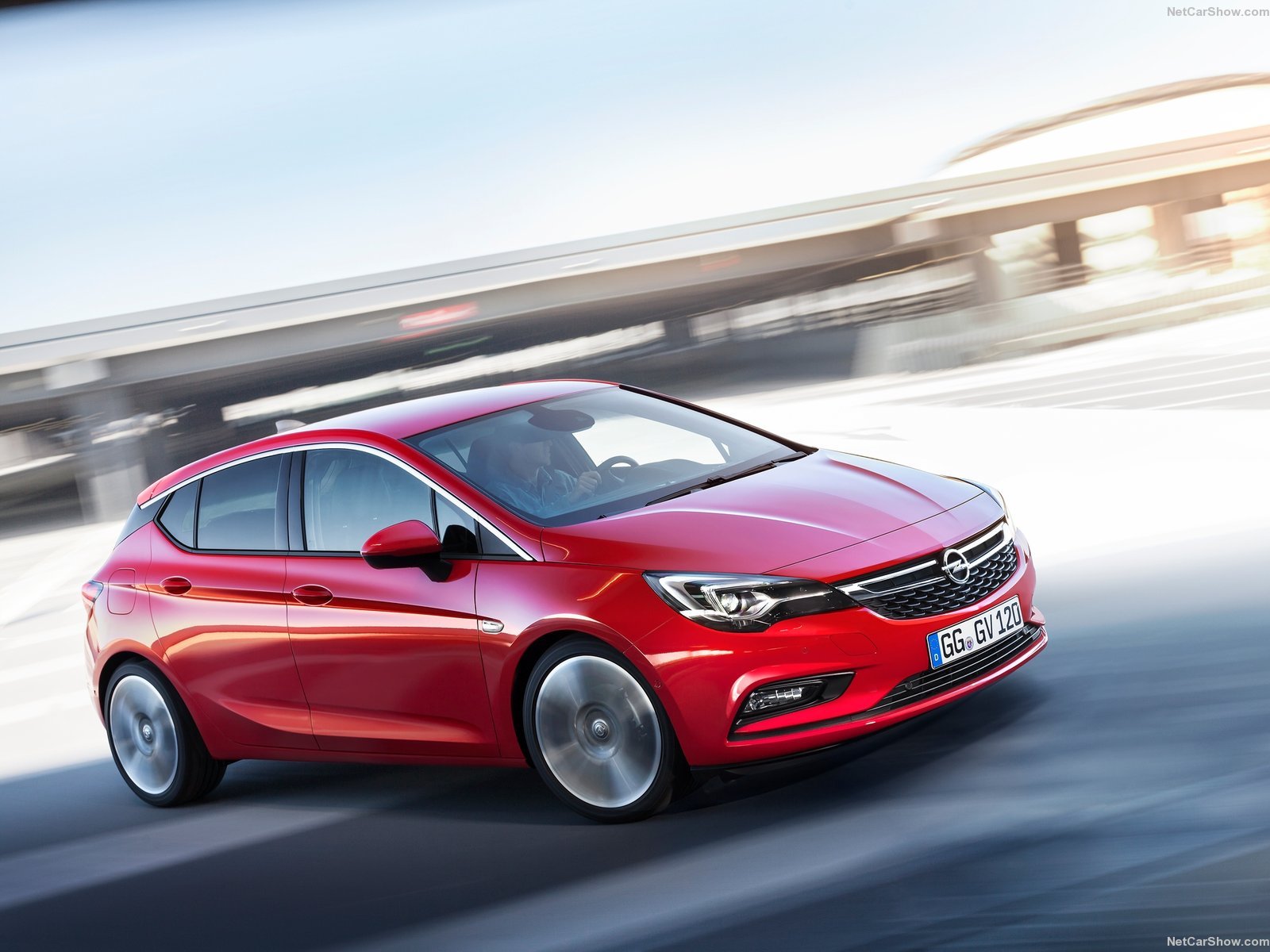 opel, Astra, 2016, Cars, Red Wallpaper