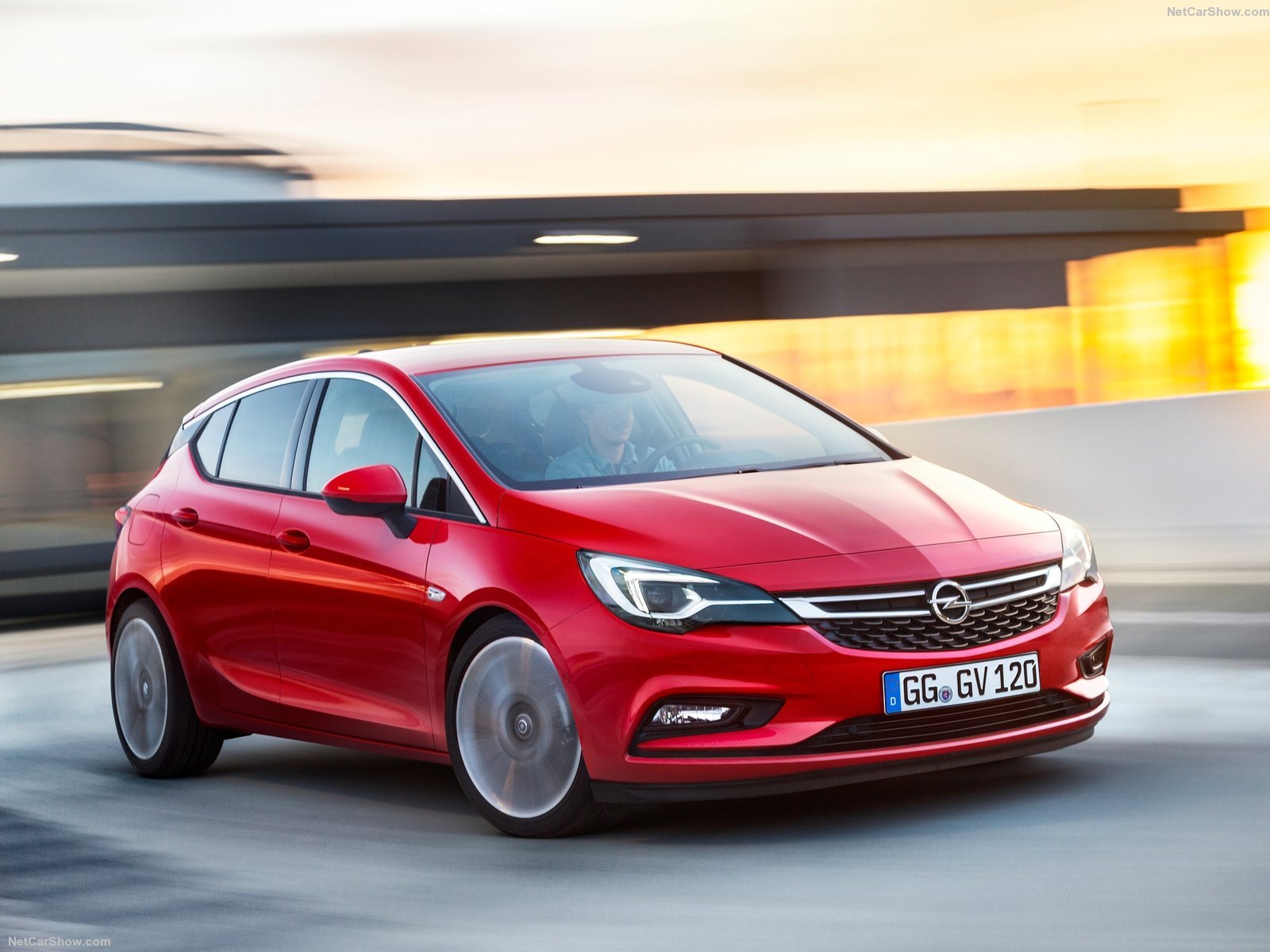 opel, Astra, 2016, Cars, Red Wallpaper