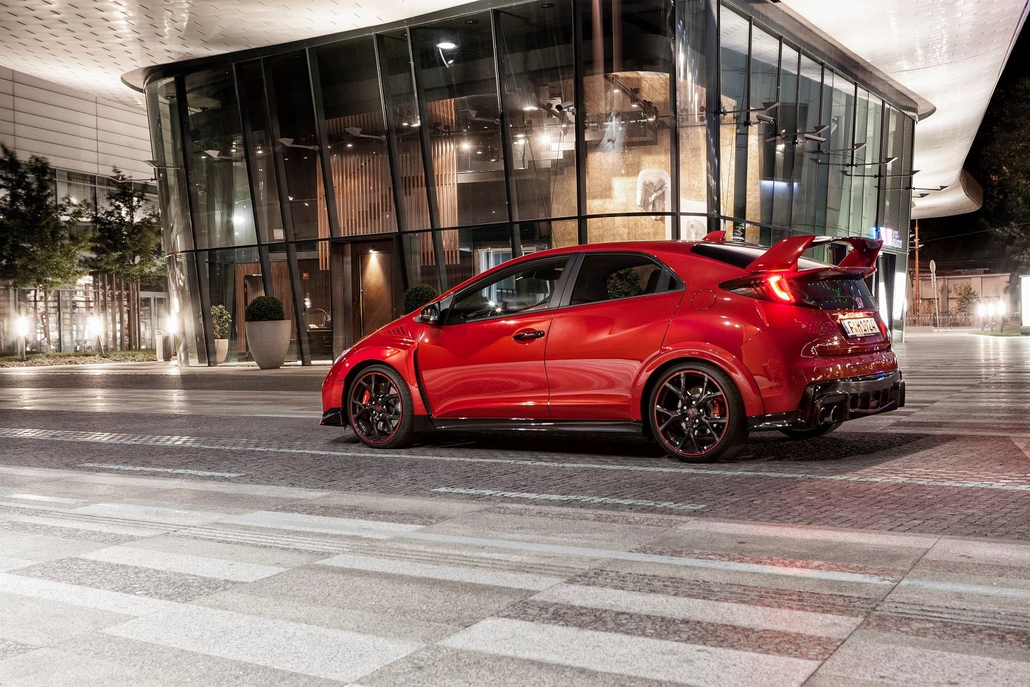honda, Civic, Type r, 2015, Cars, Coupe, Red Wallpaper