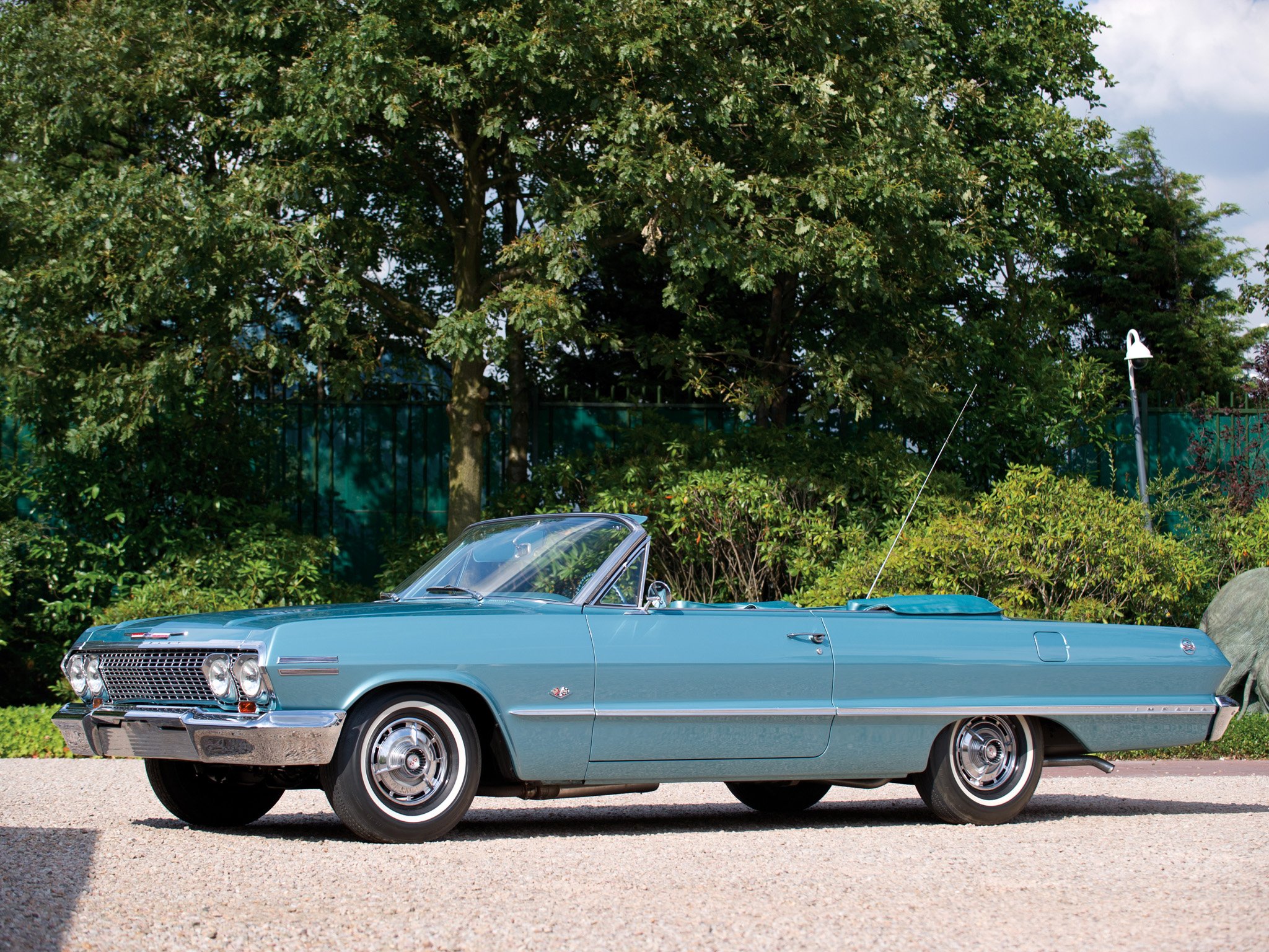 1963, Chevrolet, Impala ss, Convertible, Cars, Classic Wallpaper