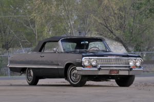 1963, Chevrolet, Impala ss, Convertible, Cars, Classic