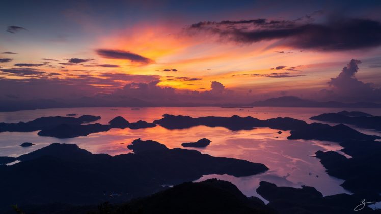 china, Sky, Clouds, Sun, Sunrise, Sea, Nature, Landscape HD Wallpaper Desktop Background