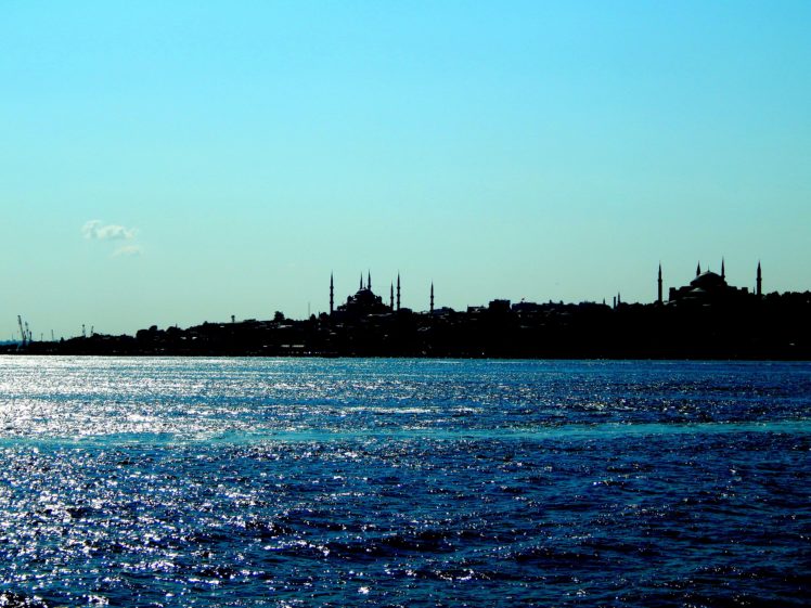 istanbul, Sultan, Ahmet, Mosque, Turkey, Blue, Sea, Bosphorus, Ottoman, Empire, Hagia, Sophia HD Wallpaper Desktop Background