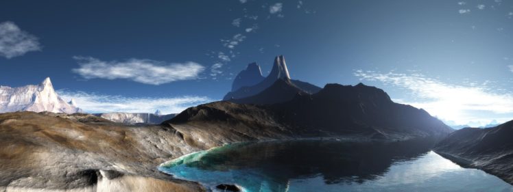 planet, Sky, Clouds, Beauty, Beautiful, Water HD Wallpaper Desktop Background