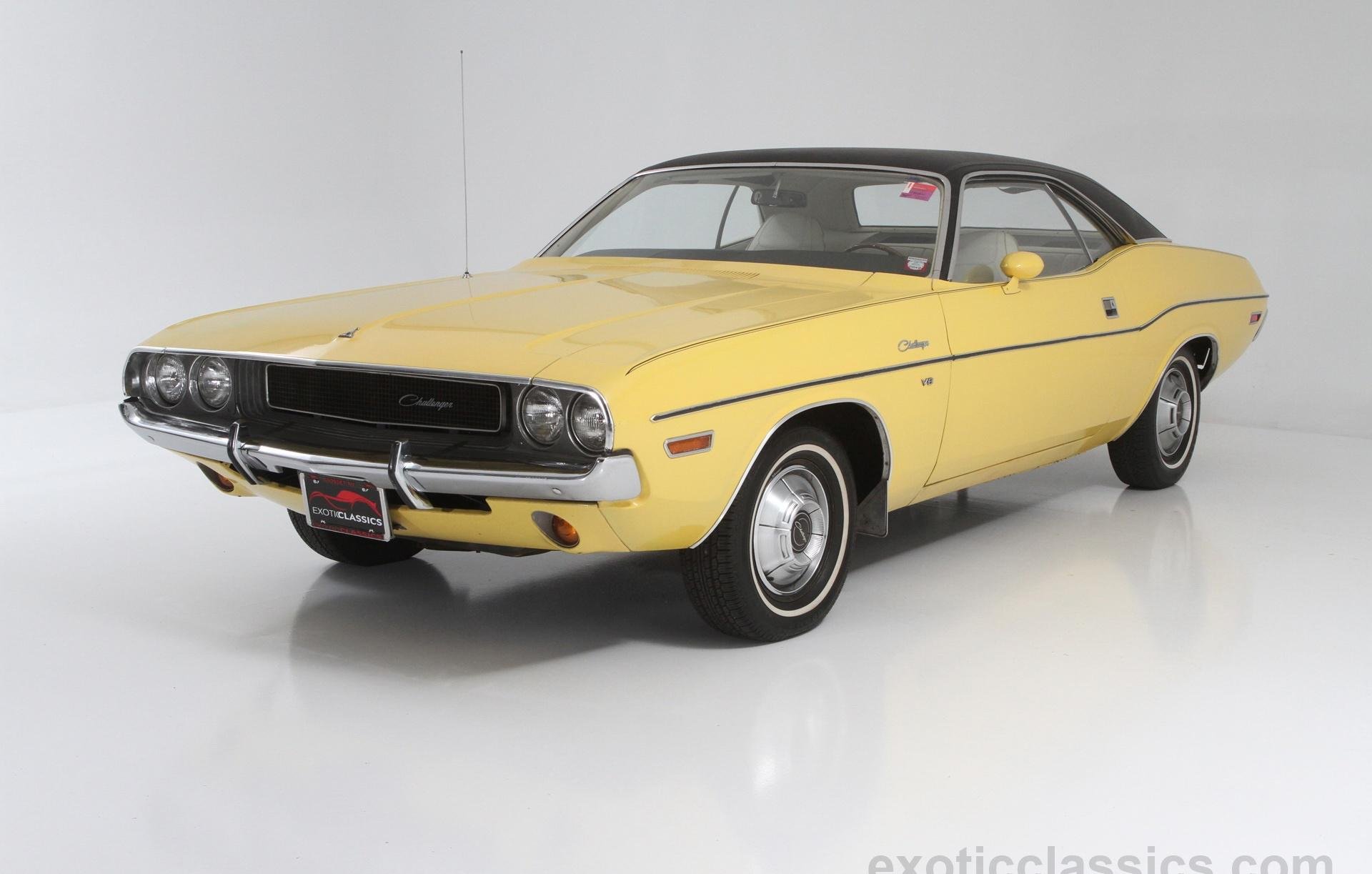 1970, Dodge, Challenger, Classic, Coupe, Cars Wallpaper