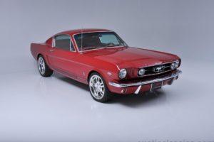 1965, Ford, Mustang, Fastback, Classic, Coupe, Red