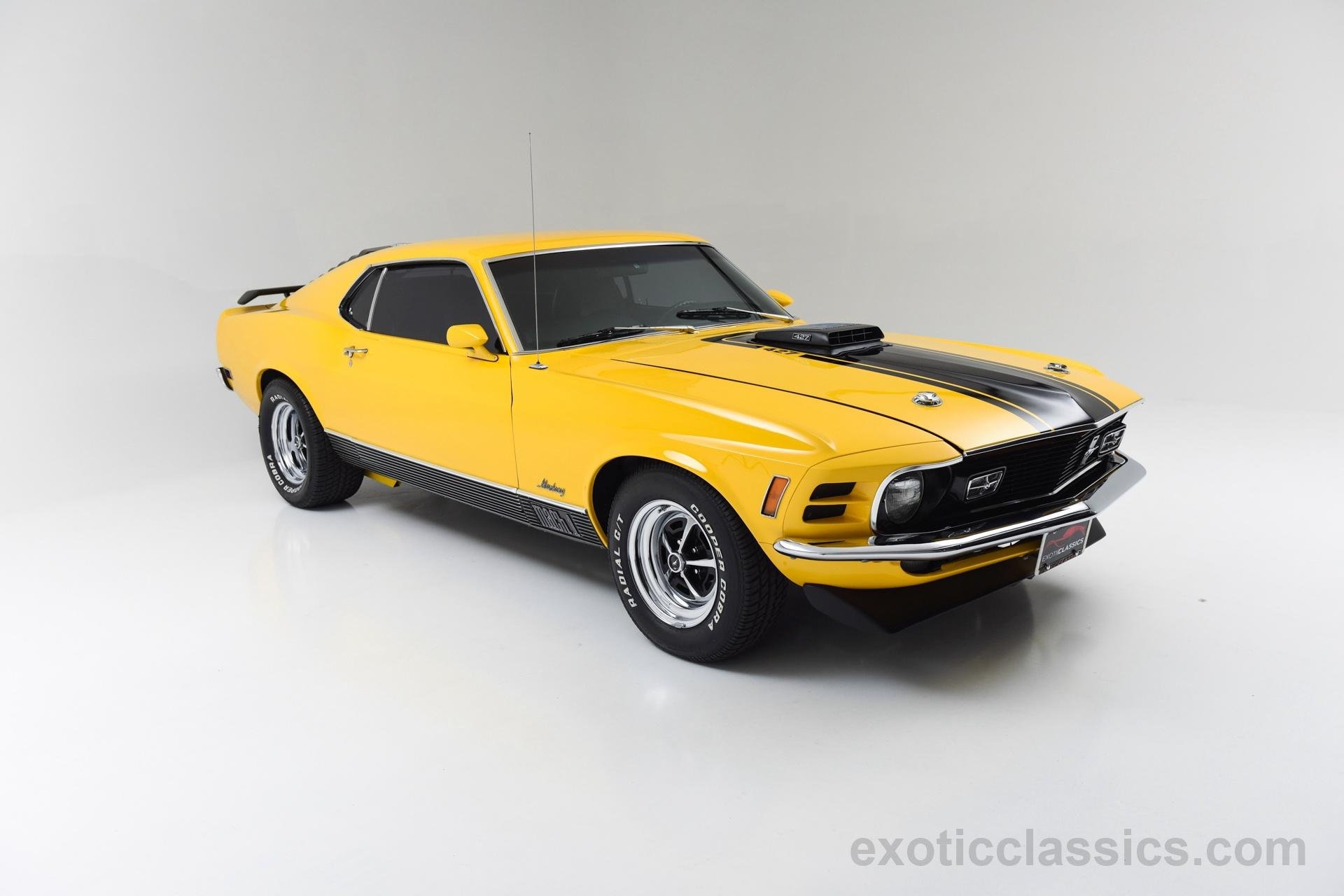 1970, Ford, Mustang, Mach 1, Cars, Classic, Yellow Wallpapers HD ...