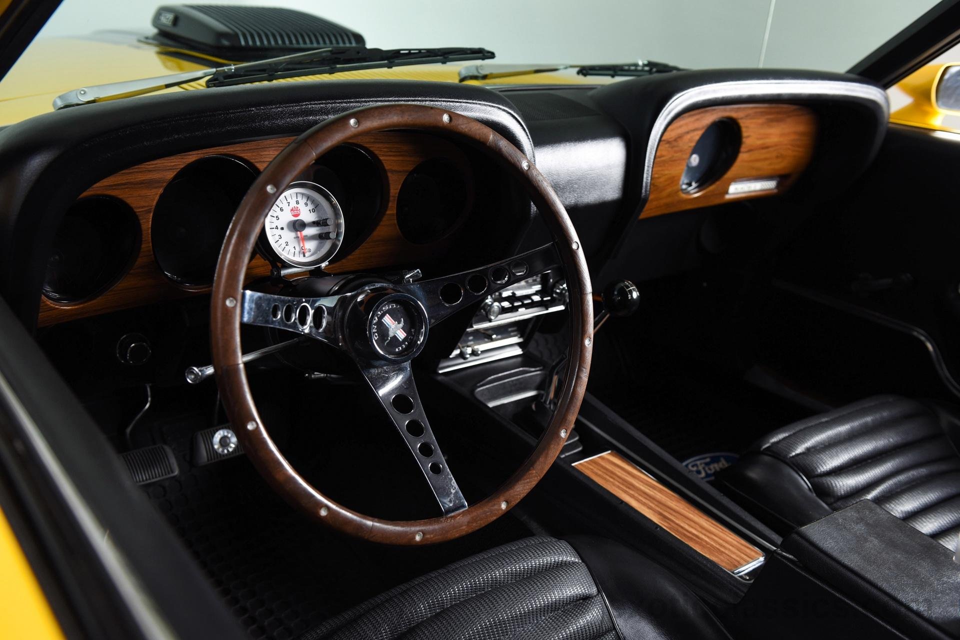 1970, Ford, Mustang, Mach 1, Cars, Classic, Yellow Wallpaper