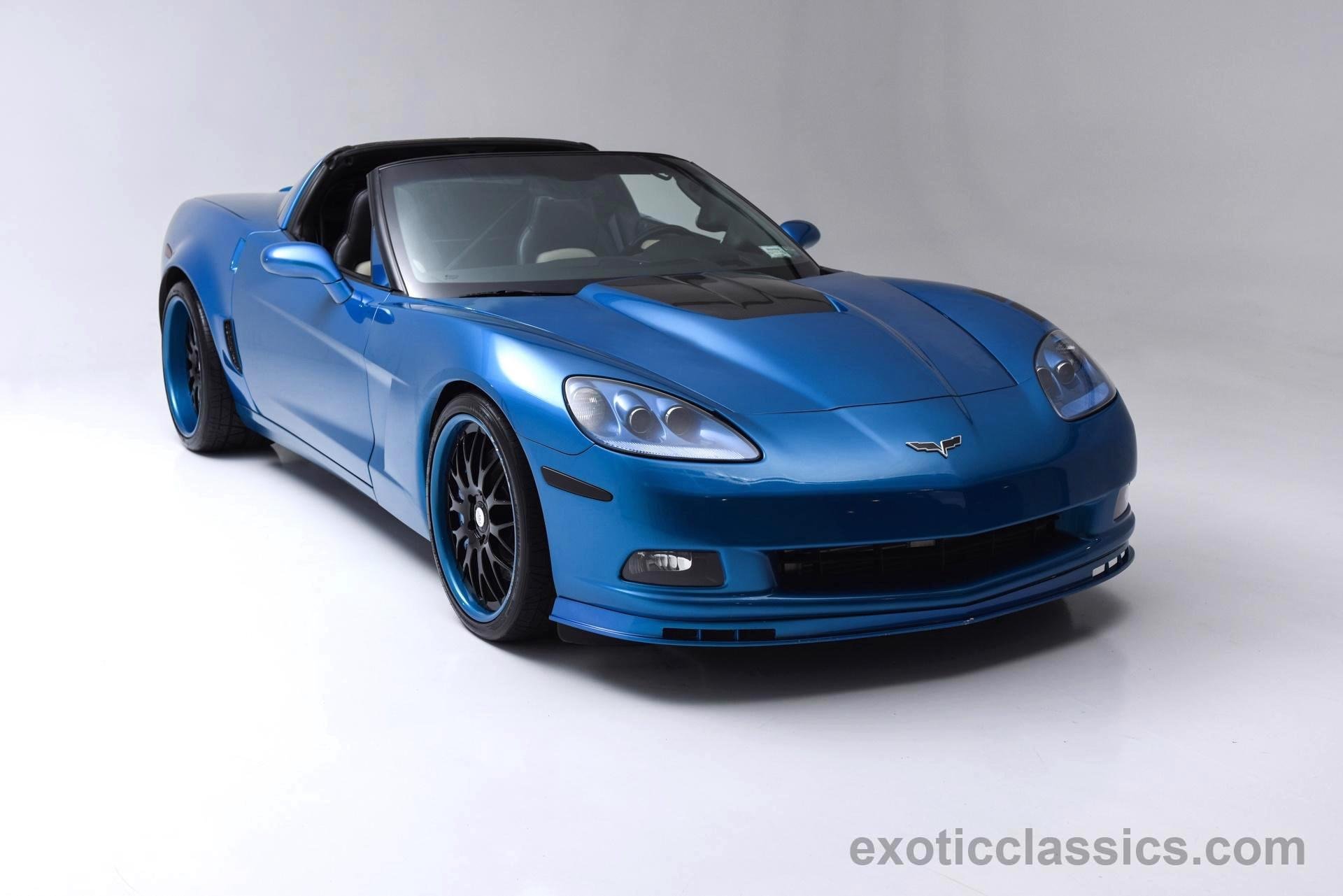 2008, Chevrolet, Corvette, Coupe, Hartop, Blue, Cars Wallpaper