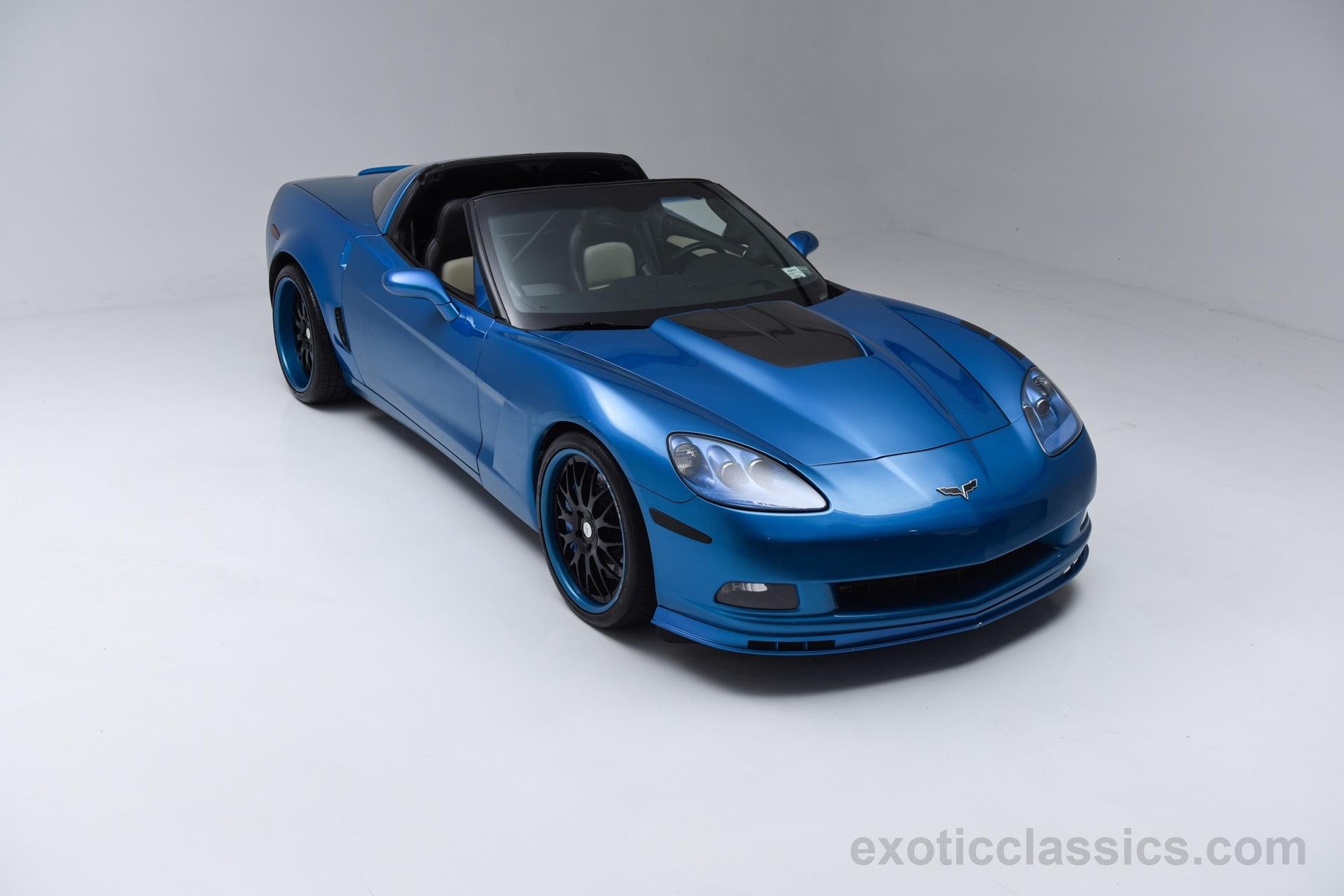 2008, Chevrolet, Corvette, Coupe, Hartop, Blue, Cars Wallpaper