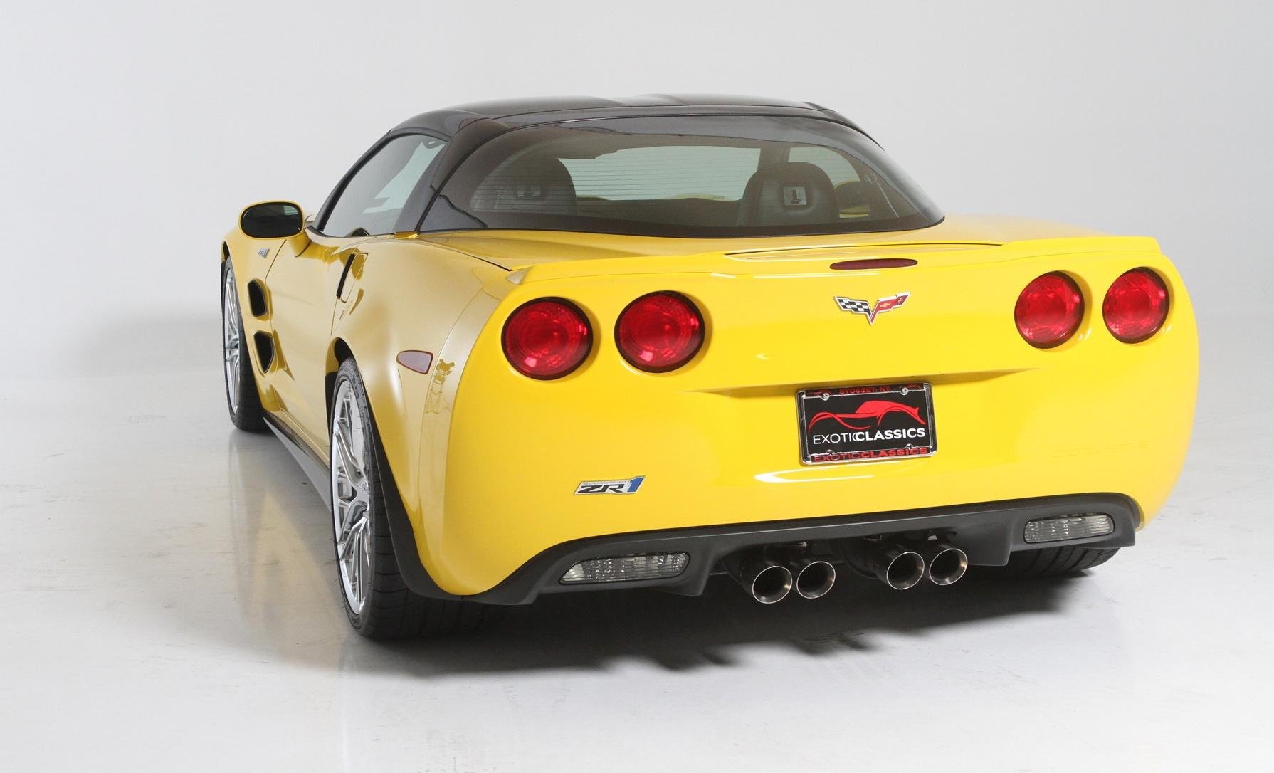 2009, Corvette, Zr1, Coupe, Cars, Yellow Wallpaper