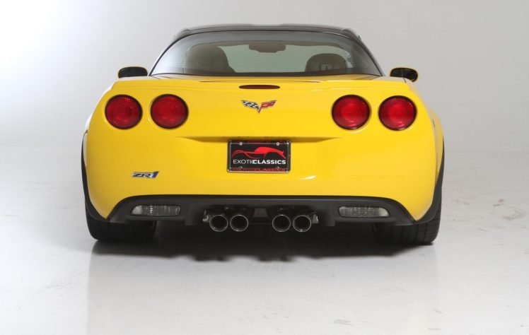 2009, Corvette, Zr1, Coupe, Cars, Yellow HD Wallpaper Desktop Background