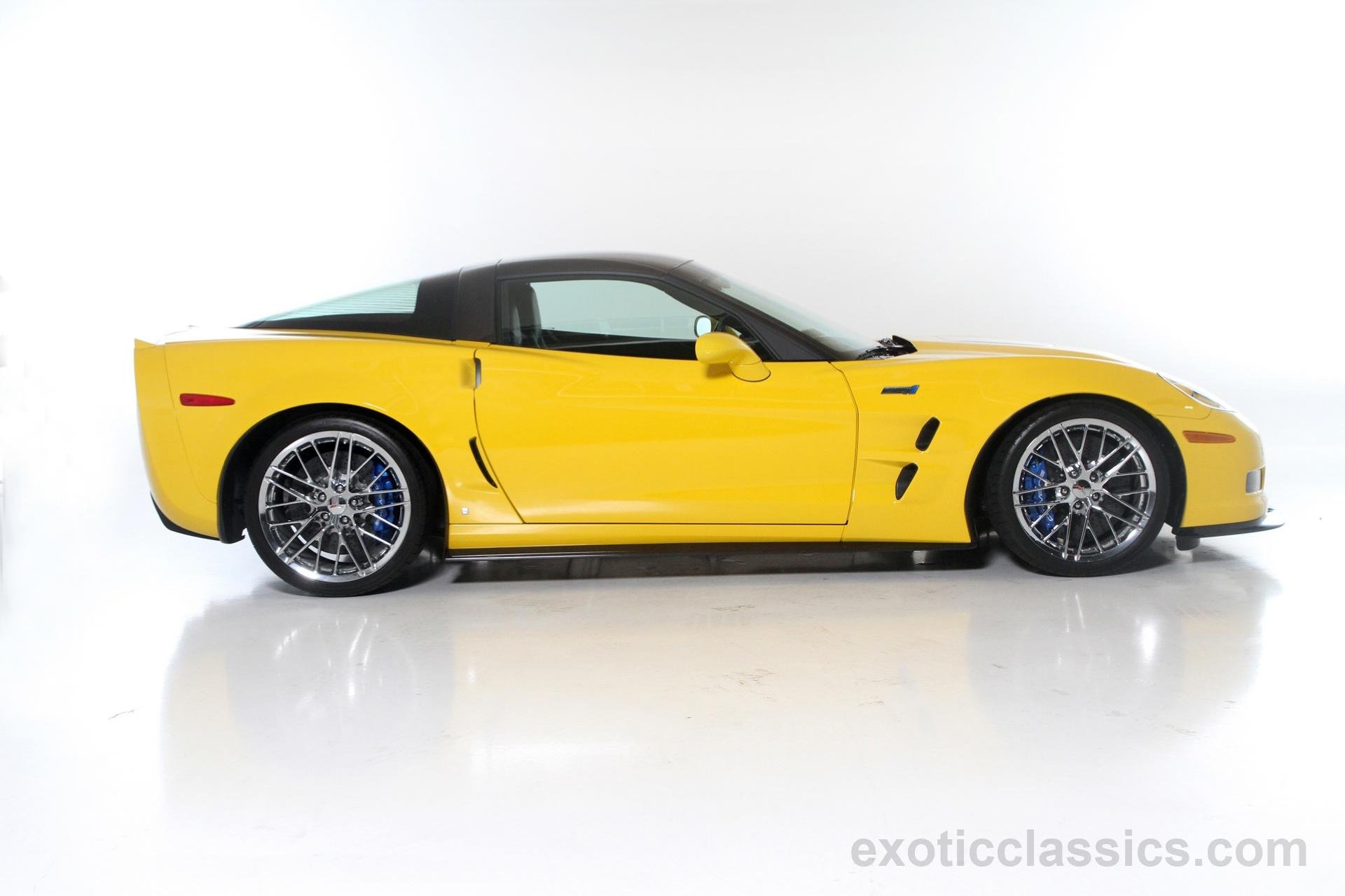 2009, Corvette, Zr1, Coupe, Cars, Yellow Wallpaper