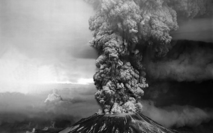 volcano, Mountain, Smoke HD Wallpaper Desktop Background