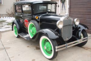1930, Ford, Model a, Sedan, Delivery, Classic, Old, Retro, Vintage, Original, Black, Usa,  01