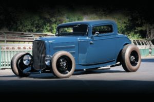 1932, Ford, Coupe, Three, Window, Hot, Rod, Street, Custom, Old, School, Usa,  01