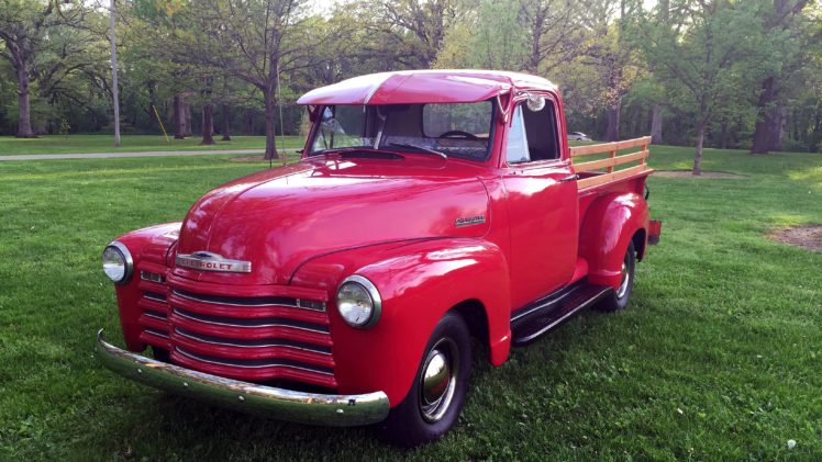 1952, Chevrolet, 3100, Pickup, Classic, Old, Retro, Vintage, Usa,  01 HD Wallpaper Desktop Background
