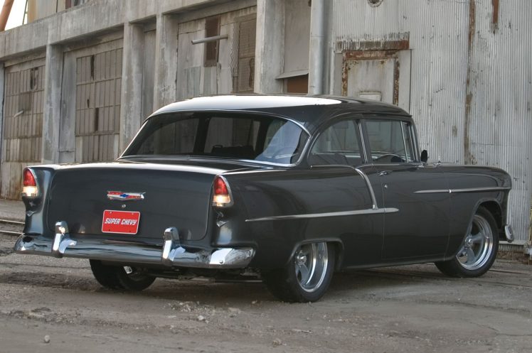 1955, Chevrolet, Chevy, Bel, Air, 210, Coupe, Hot, Rod, Street, Custom, Muscle, Usa,  10 HD Wallpaper Desktop Background
