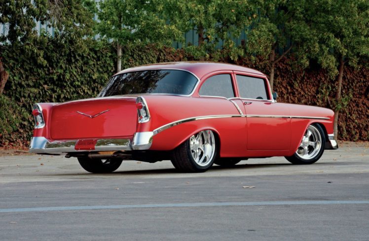 1956, Chevrolet, Chevy, 210, Bel, Air, Belair, Coupe, Streetrod, Street, Rod, Hot, Usa,  03 HD Wallpaper Desktop Background