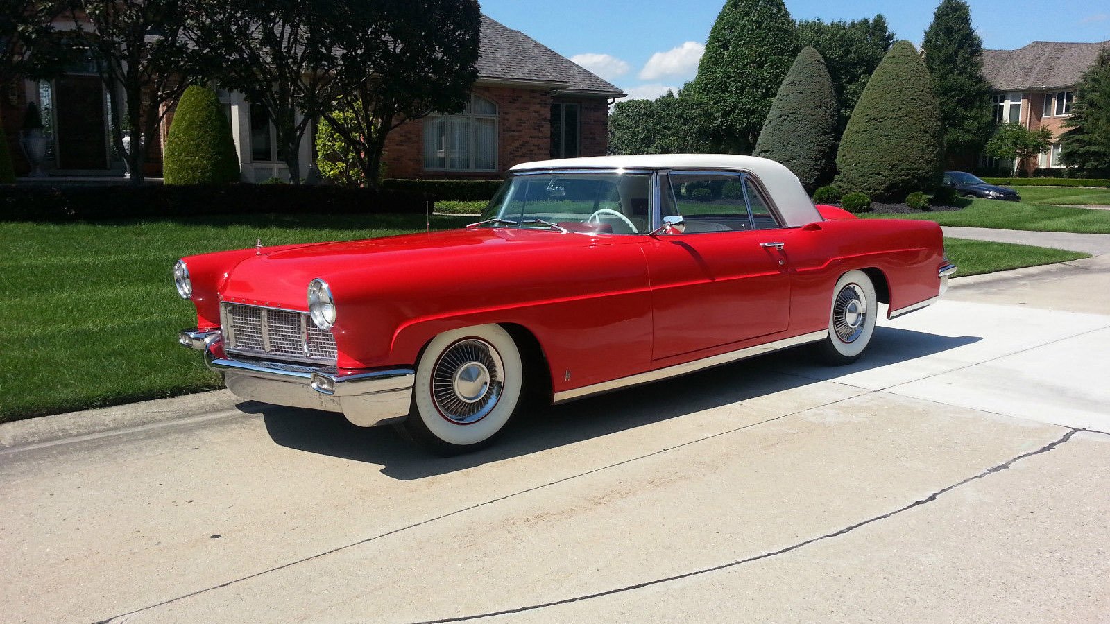 1956, Lincoln, Premiere, Coupe, Classic, Old, Retro, Vintage, Original, Usa,  01 Wallpaper