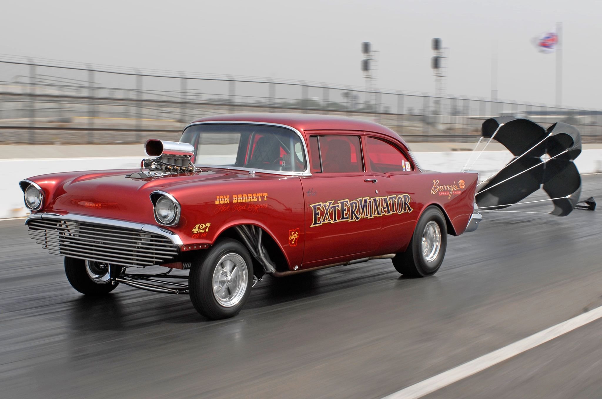 1957, Chevrolet, Chevy, Gasser, Drag, Dragster, Race, Usa,  01 Wallpaper