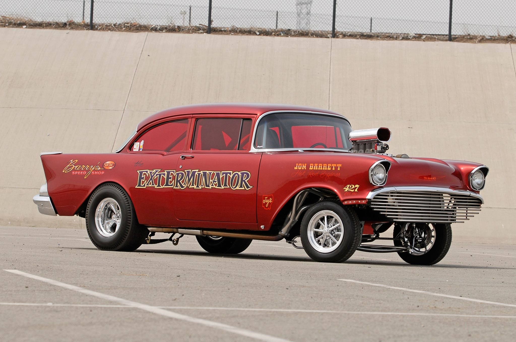1957, Chevrolet, Chevy, Gasser, Drag, Dragster, Race, Usa,  04 Wallpaper