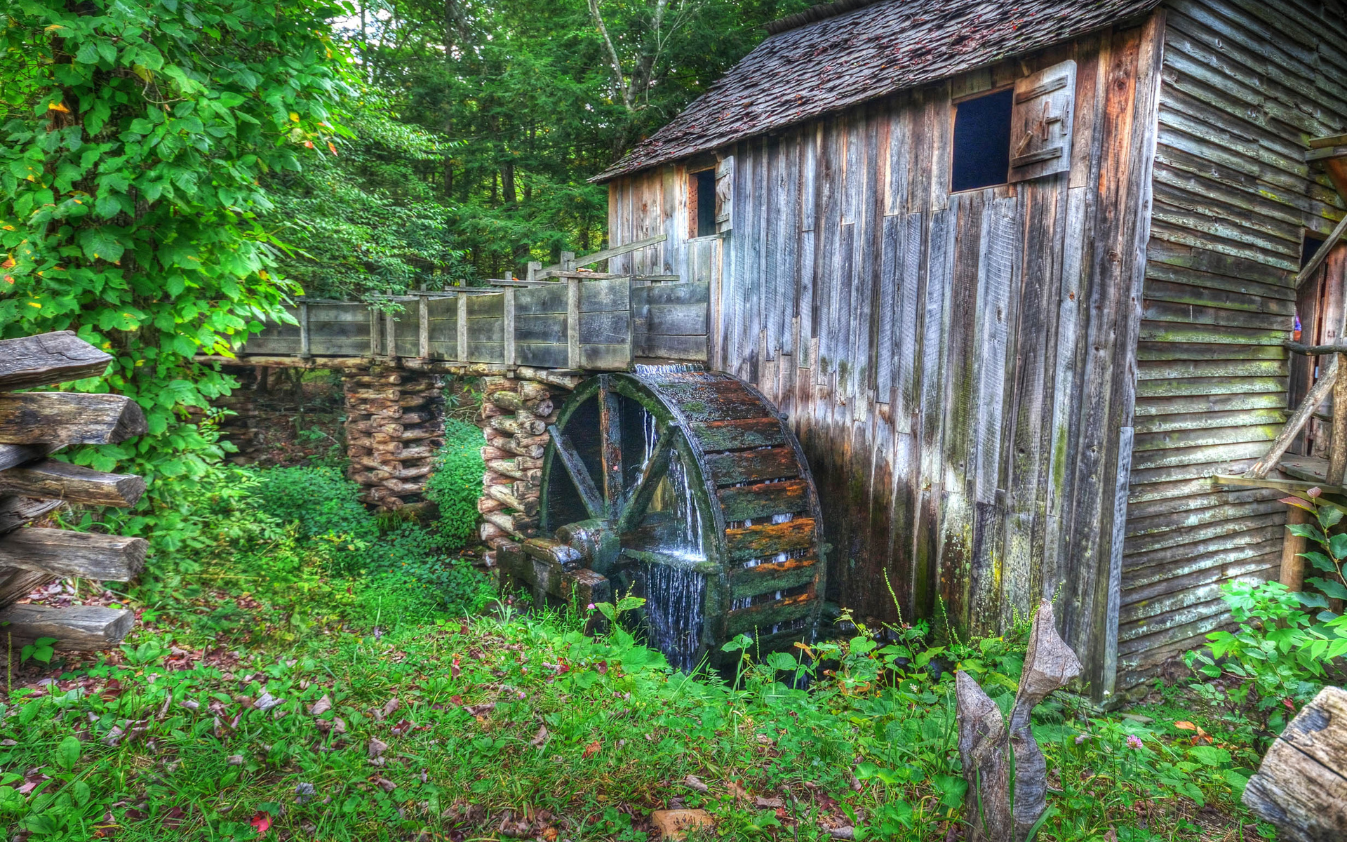 water, Mill, Nature, Landscape, Hdr Wallpaper