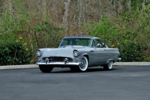 1956, Ford, Thunderbird, Convertible, Classic, Old, Retro, Vintage, Original, Usa,  01