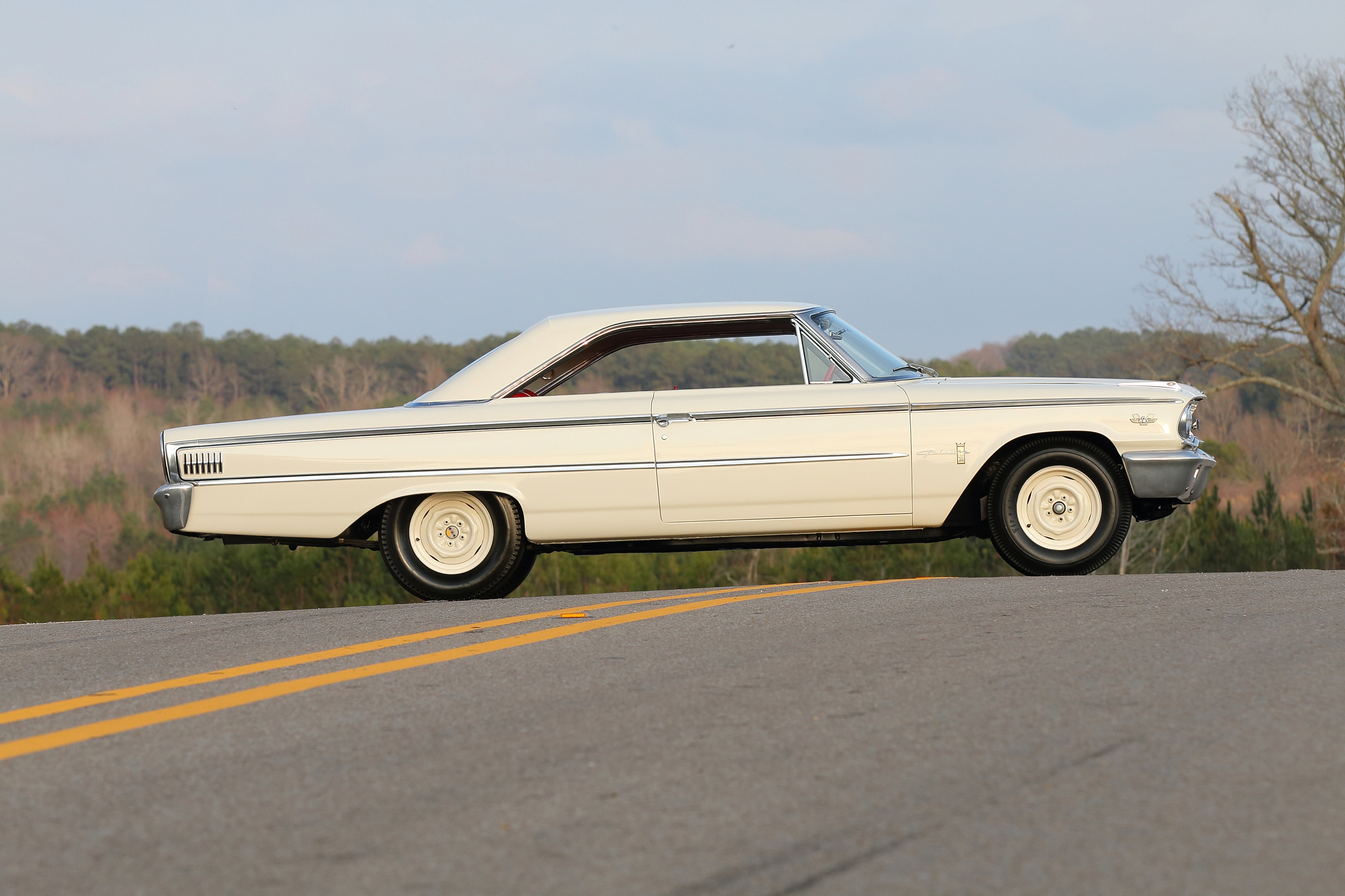 1963, Ford, Galaxie, 500, 427, Lightweight, Muscle, Classic, Old, Usa,  02 Wallpaper