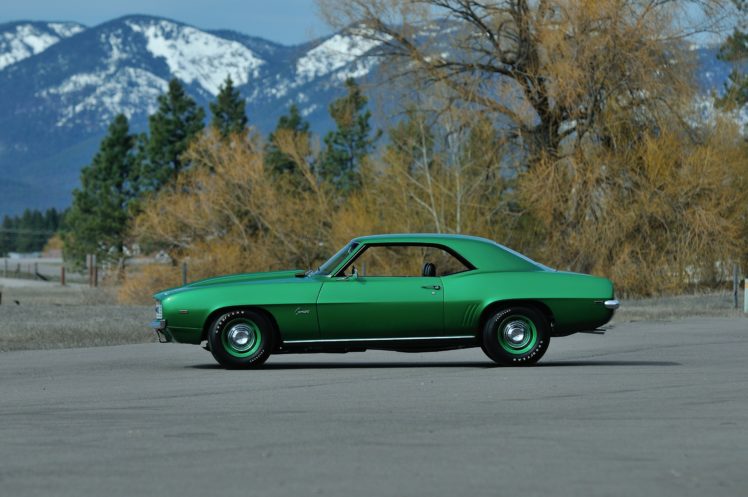1969, Chevrolet, Camaro, Copo, Muscle, Classic, Old, Original, Usa,  03 HD Wallpaper Desktop Background