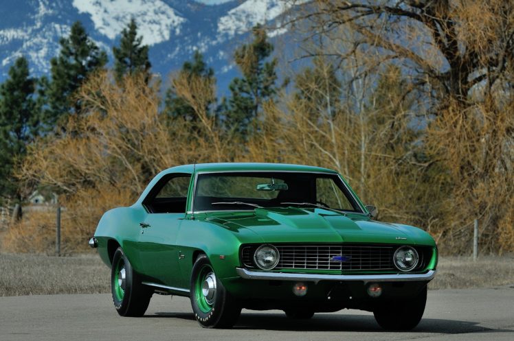 1969, Chevrolet, Camaro, Copo, Muscle, Classic, Old, Original, Usa,  15 HD Wallpaper Desktop Background