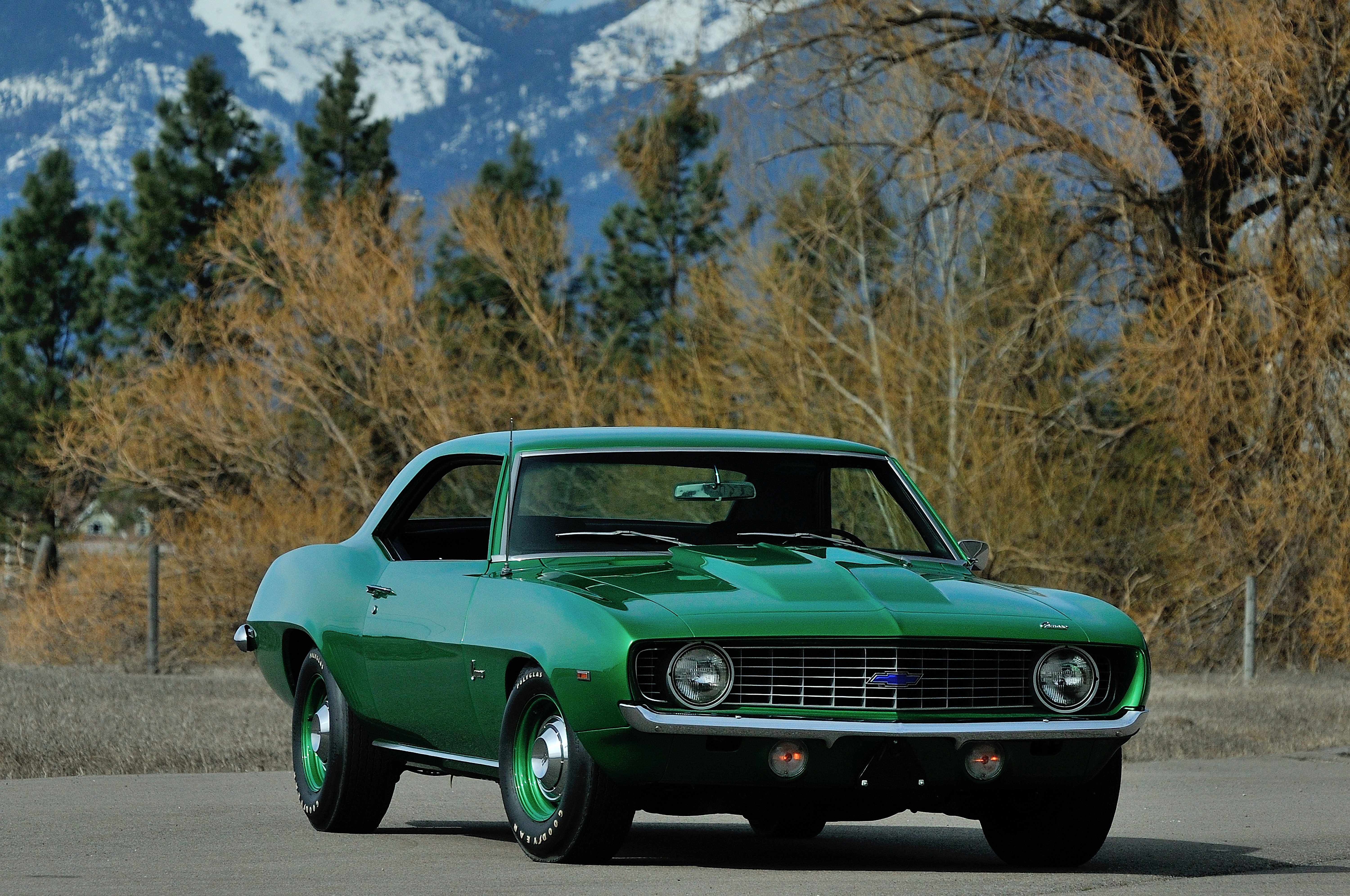 1969, Chevrolet, Camaro, Copo, Muscle, Classic, Old, Original, Usa,  15 Wallpaper