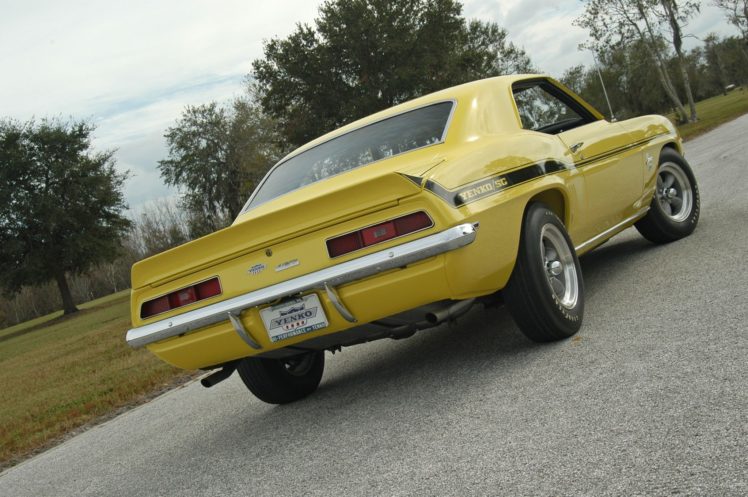 1969, Chevrolet, Yenko, Camaro, Muscle, Clessic, Old, Original, Usa,  05 HD Wallpaper Desktop Background