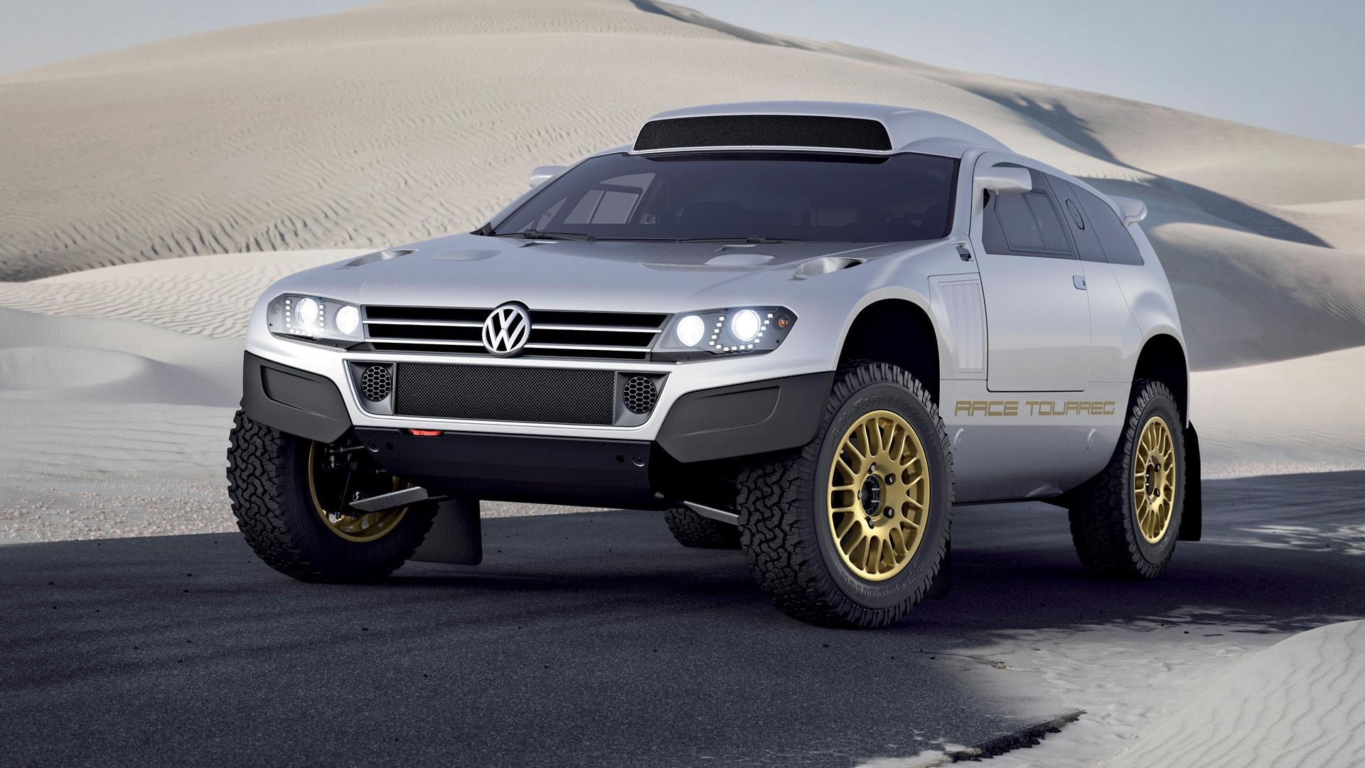 volkswagen, Race, Touareg Wallpaper