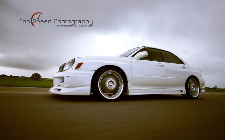white, Subaru, Impreza, Tuning HD Wallpaper Desktop Background