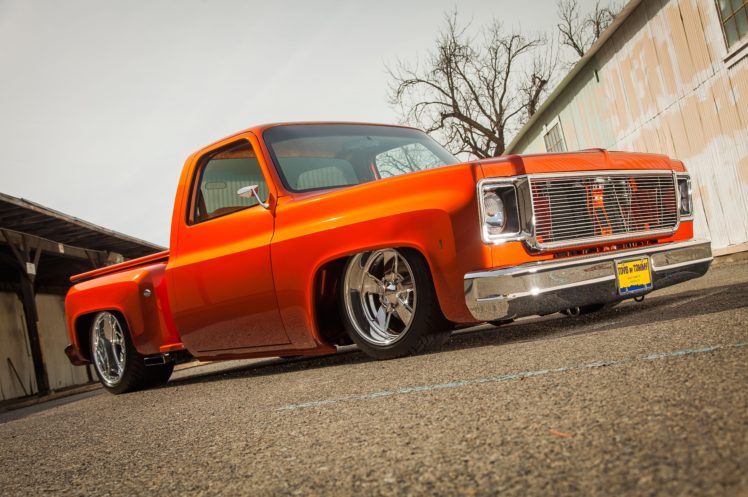 1978, Chevrolet, Chevy, Pickup, Stepside, Street, Rod, Super, Cruiser, Usa,  01 HD Wallpaper Desktop Background