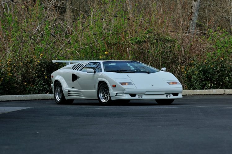 1989, Lamborghini, Countach, 25th, Anniversary, Supercar, Exotic, Italy,  08 HD Wallpaper Desktop Background