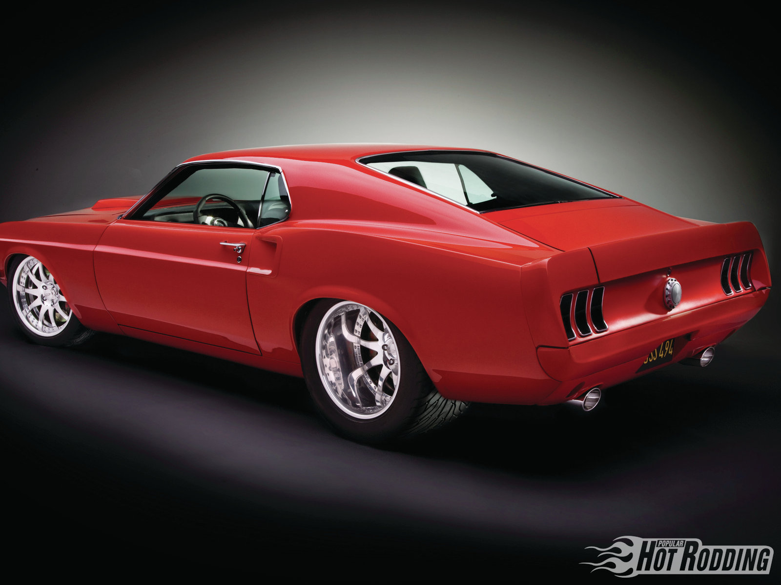 1969, Ford, Sportsroof, Mustang, Hot, Rod, Muscle, Cars Wallpaper