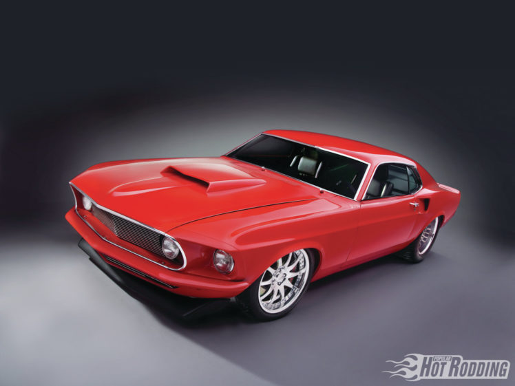 1969, Ford, Sportsroof, Mustang, Hot, Rod, Muscle, Cars HD Wallpaper Desktop Background